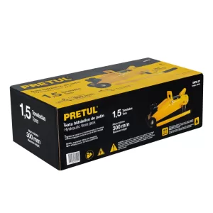 Gata hidráulica tipo patín 1.5t de 32 movimientos