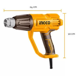 Pistola Calor 2000w Aire 3 Temperatura Regulable INGCO