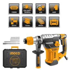 ROTOMARTILLO SDS PLUS 1500 W 5.5J RH150028 INGCO