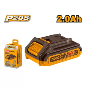 BATERIA LITIO 20V INGCO PARA MULTIPLE HERRAMIENTAS