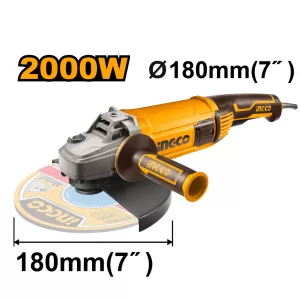 ESMERIL ANGULAR 7" 2000W AG200018 INGCO