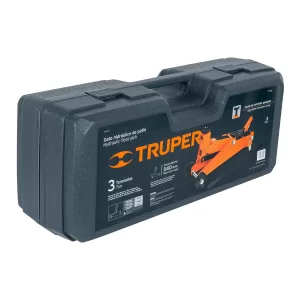 Gata hidráulica tipo patín 3t, 57 movimient. , maletín, Truper 14947