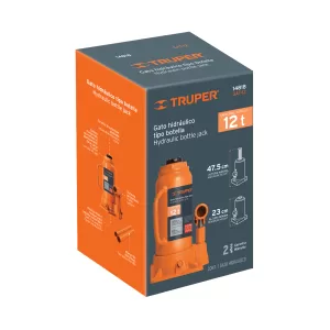 Gata hidráulica tipo botella de 12 Ton, Truper 14818
