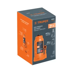 GATA HIDRAULICA TIPO BOTELLA 21 TON 14822 TRUPER