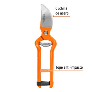 Tijera para poda 10" forjada cuchilla de paso