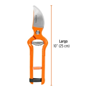 Tijera para poda 10" forjada cuchilla de paso