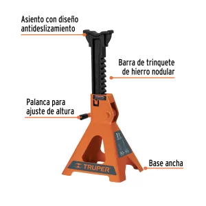 Caja con 2 torres de 3 ton para auto 14843