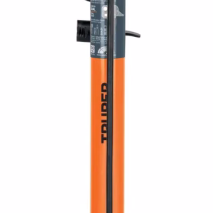 Inflador De Pie Manual Bici Pelota Auto 3 Picos Truper Color Naranja