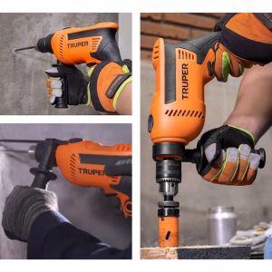 Taladro Percutor Profesional 700 W 1/2 Color Gris