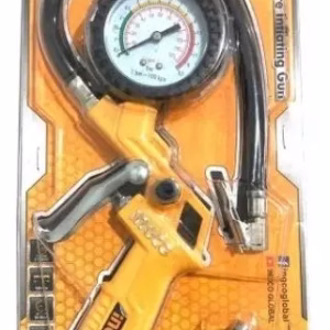 Ingco Industrial atg0601 Pistola Para Inflar Y Calibrar Neumático Con Manómetro