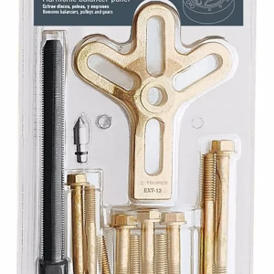 Extractor de poleas hidráulico Truper EXT-13 de acero x 1u