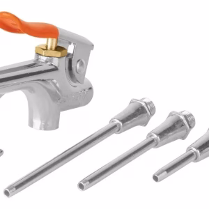 Juego Pistola Y 5 Boquillas Compresor Aire, Truper 19077