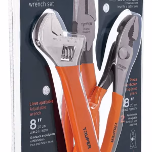 Juego De Perico Y Pinzas, 3 Piezas, Truper 18216