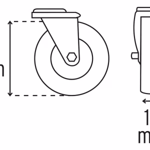 Camilla De Plástico 36 Para Mecánico